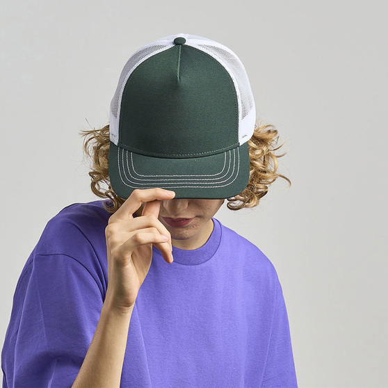Бейсболка RAPPER CANVAS-S, 5 клиньев, пластиковая застёжка-2