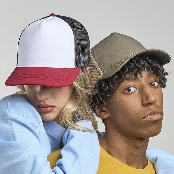 Бейсболка RAPPER CANVAS-S, 5 клиньев, пластиковая застёжка-5