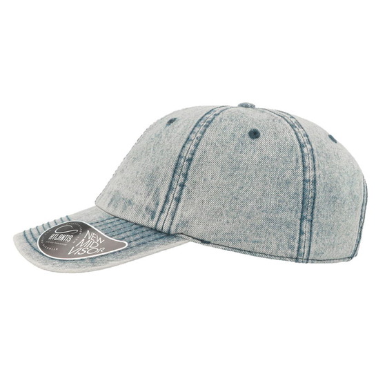 Бейсболка DAD HAT, 6 клиньев, металлическая застежка-3