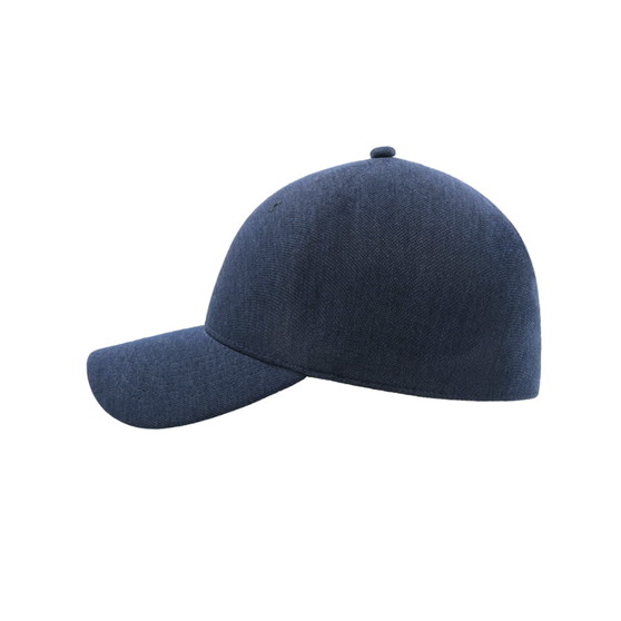 Бейсболка UNI-CAP PIQUET, без панелей и швов, без застежки-2