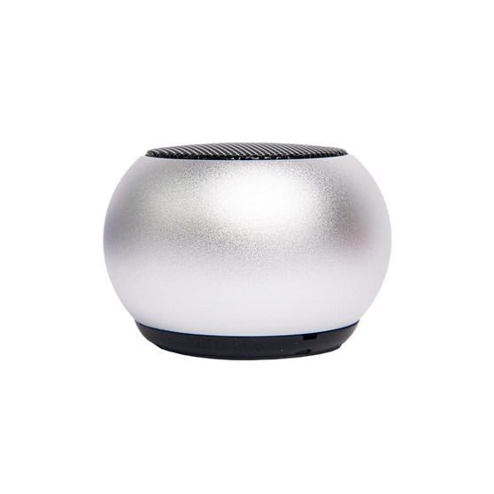 Портативная mini Bluetooth-колонка Sound Burger "Ellipse" серебро-1