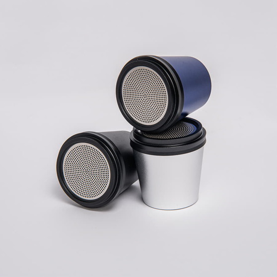 Портативная mini Bluetooth-колонка Sound Burger "Coffee" черный-6