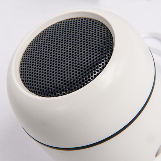 Портативная mini Bluetooth-колонка Sound Burger "Bang" белая-6