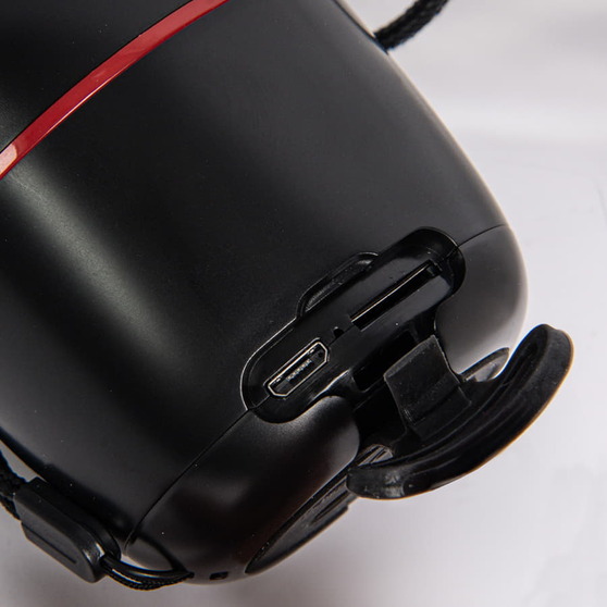 Портативная mini Bluetooth-колонка Sound Burger "Bang" черный-5