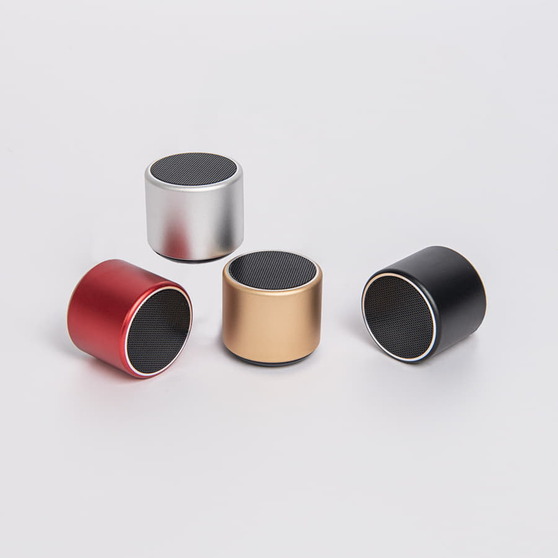 Портативная mini Bluetooth-колонка Sound Burger "Roll" серебристый-6