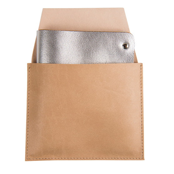 Портмоне кожаное LOFT SILVER-4