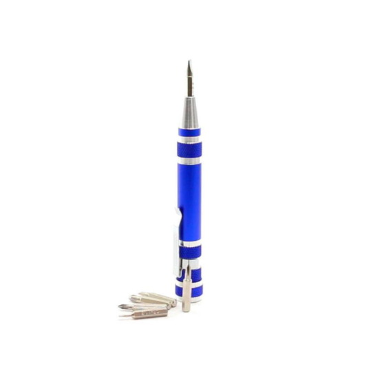 BLIZEN Мультиинструмент: набор из 6 отверток, черный, алюминий-5