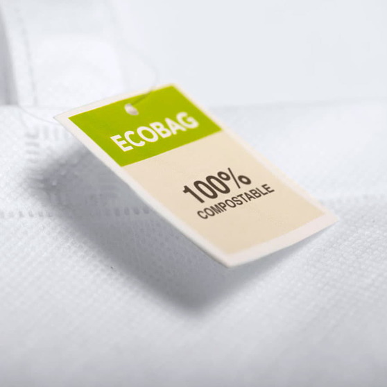 Сумка для покупок MOLTUX, белый, 40x36 см, 100% пластик PLA-2
