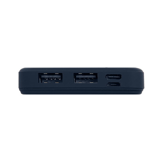 Универсальный аккумулятор Flash 10 (10000 мАч) с подсветкой и soft touch,синий,13,7х6,87х1,55 мм-5