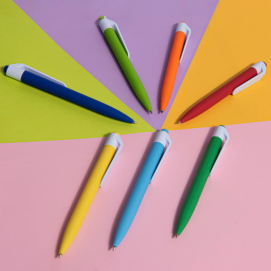 Ручка шариковая N16 soft touch-1