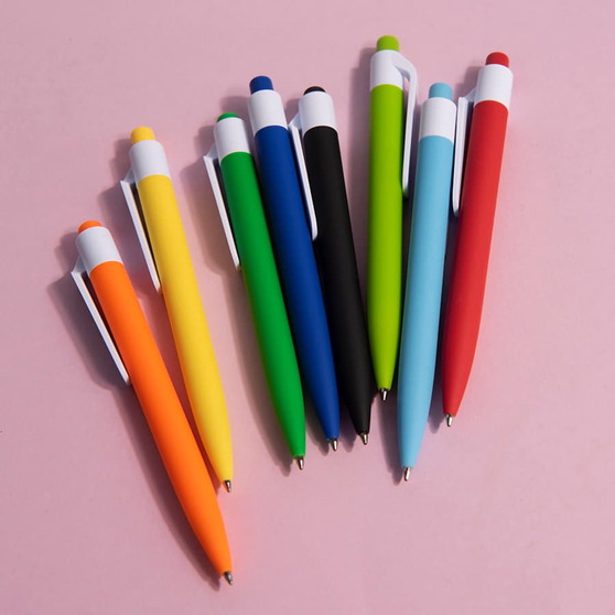 Ручка шариковая N16 soft touch-4