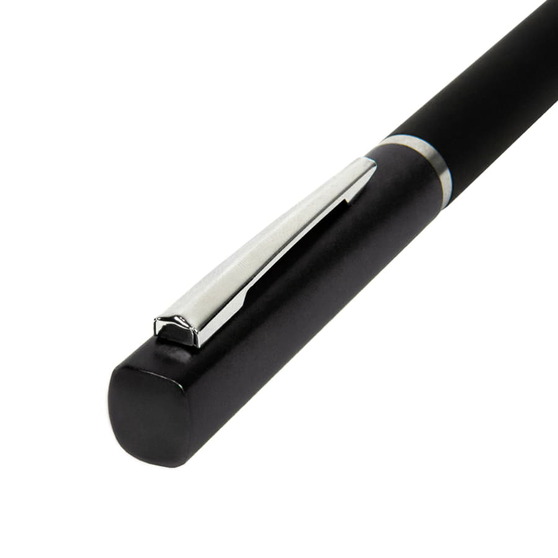 Ручка шариковая M1, пластик, металл, покрытие soft touch-1