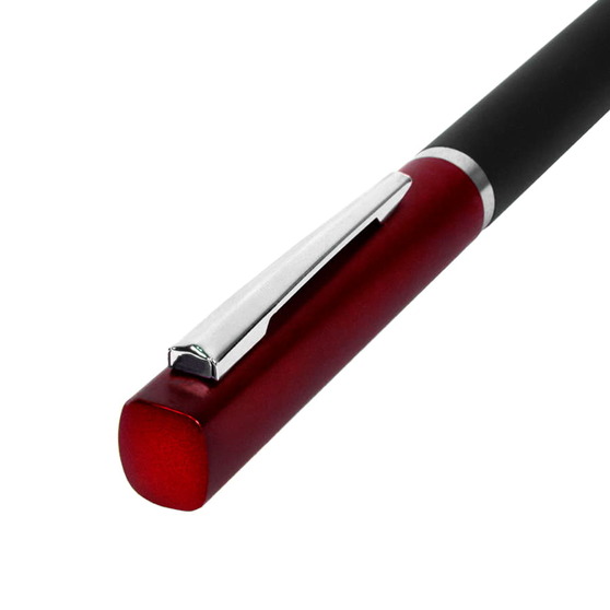 Ручка шариковая M1, пластик, металл, покрытие soft touch-1