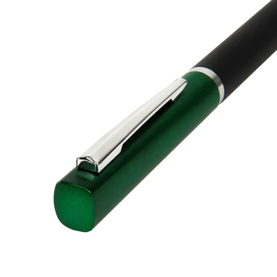 Ручка шариковая M1, пластик, металл, покрытие soft touch-1