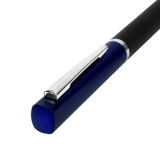 Ручка шариковая M1, пластик, металл, покрытие soft touch-1
