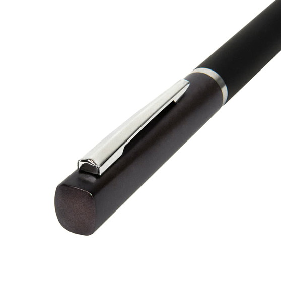 Ручка шариковая M1, пластик, металл, покрытие soft touch-1