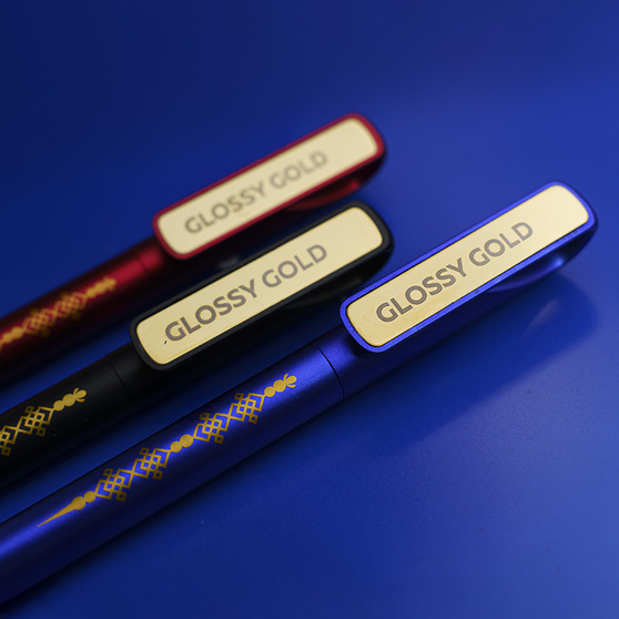 Ручка шариковая GLOSSY GOLD-7