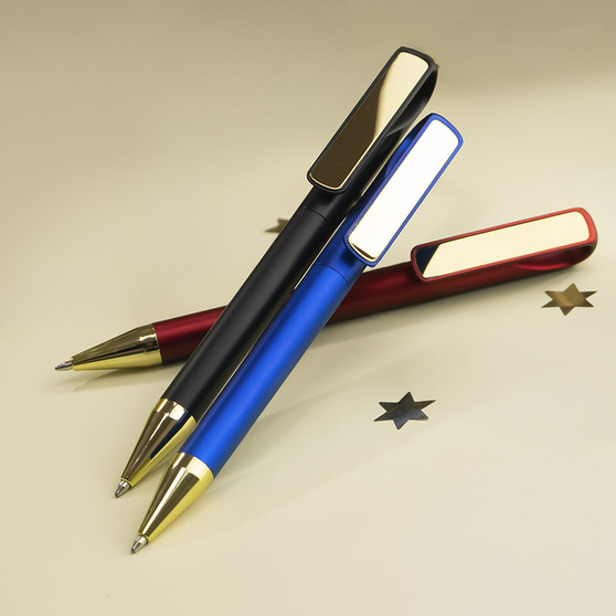 Ручка шариковая GLOSSY GOLD-2