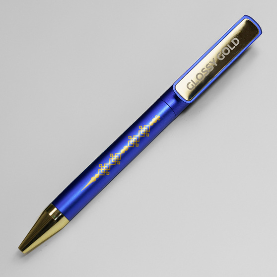 Ручка шариковая GLOSSY GOLD-4