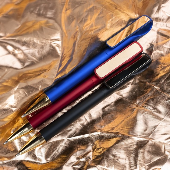 Ручка шариковая GLOSSY GOLD-3