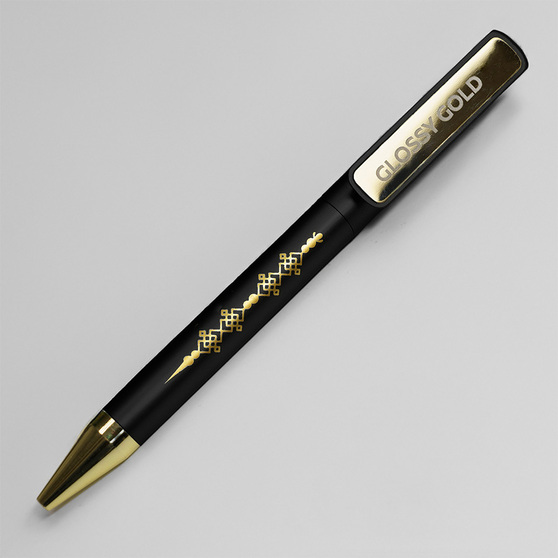 Ручка шариковая GLOSSY GOLD-4