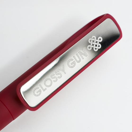 Ручка шариковая GLOSSY GUN с покрытием soft touch-5