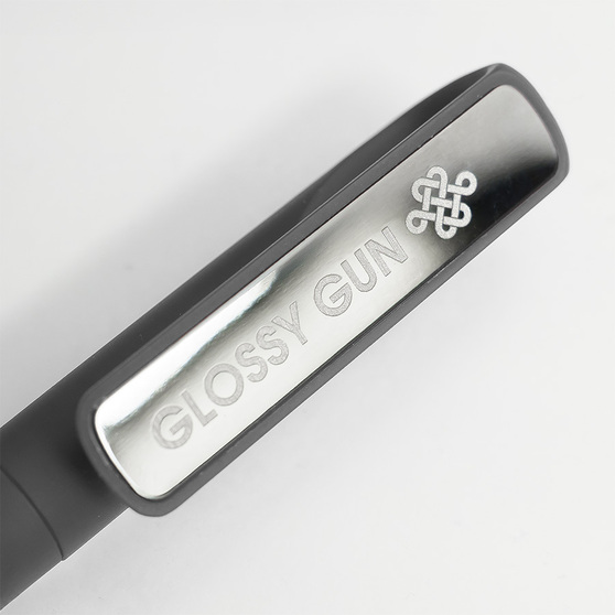 Ручка шариковая GLOSSY GUN с покрытием soft touch-5