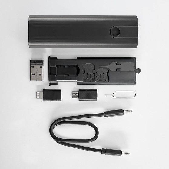 Комплект аксессуаров SMARTKIT для мобильного телефона, пластик, черный-3