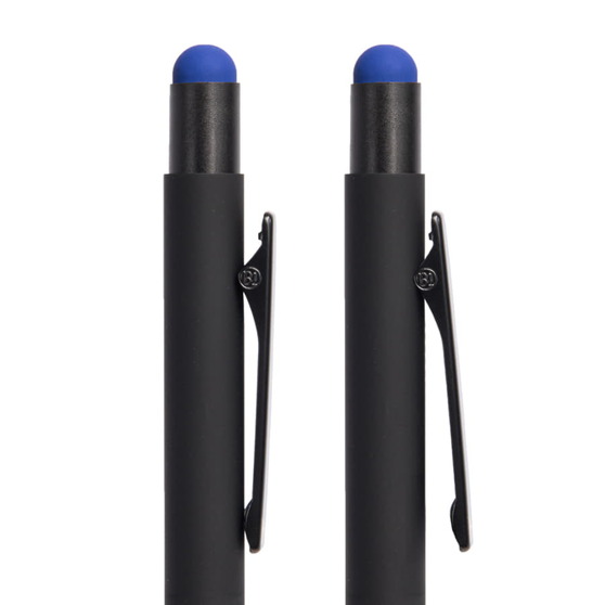 Ручка шариковая FACTOR BLACK со стилусом-2