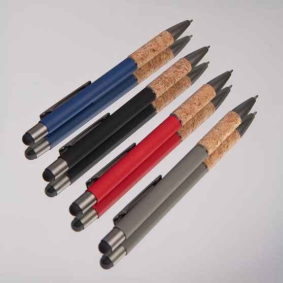 Ручка шариковая FACTOR GRIP со стилусом-6