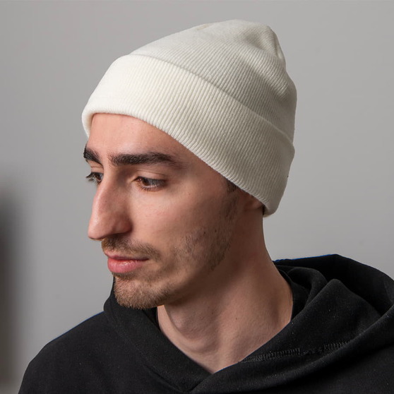 Шапка вязаная двойная ESSENTIAL-3