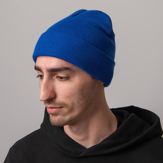 Шапка вязаная двойная ESSENTIAL-3