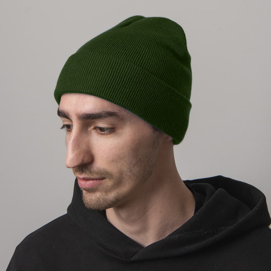 Шапка вязаная двойная ESSENTIAL-3