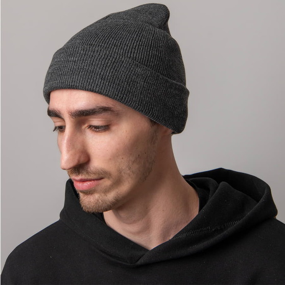 Шапка вязаная двойная ESSENTIAL-3
