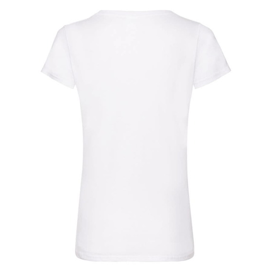 Футболка женская "Lady-Fit V-Neck T"-1