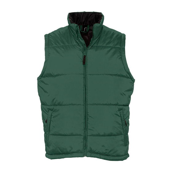 Жилет "Warm", зеленый_3XL, 100% нейлон, 210Т, подкладка: 100 % полиэстер, плотность: 190T-1