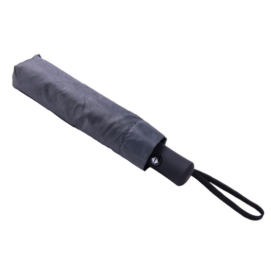 Зонт LONDON складной, автомат; темно-серый; D=100 см; 100% полиэстер-1