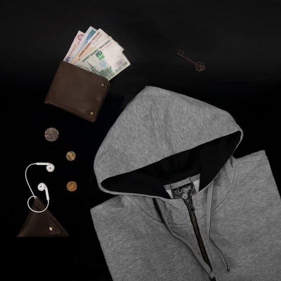 Толстовка женская CLASSIC HOODY FULL ZIP 300-5