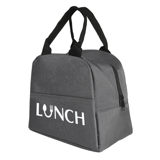 Термосумка "LUNCH", серый, 25 x 21 x 17 см, полиэстер 600D-5