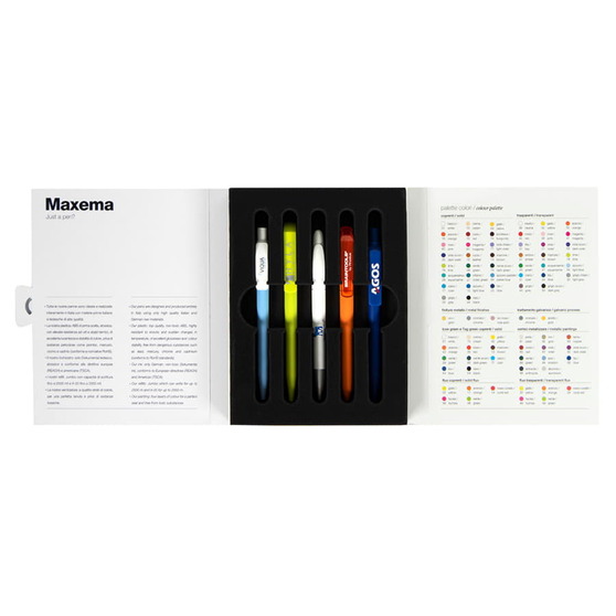 Папка c образцами ручек Maxema mini 1-1