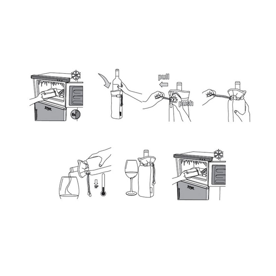 Охладитель для бутылки вина «Keep cooled»-3