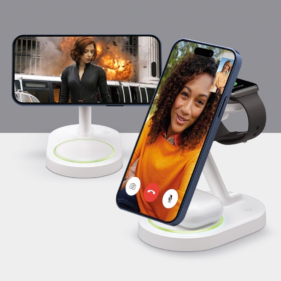 Беспроводная зарядная станция 3 в 1 MagSafe QI2 NEO-3
