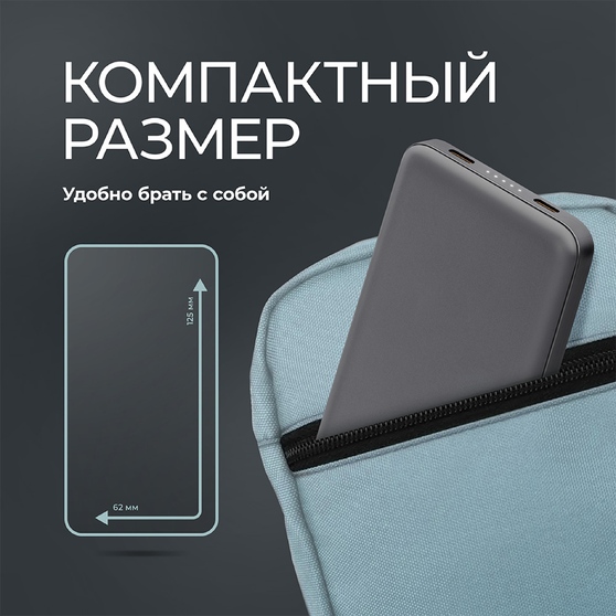 Внешний АКБ NRG Turbo S 10000 mAh, 20Вт-4