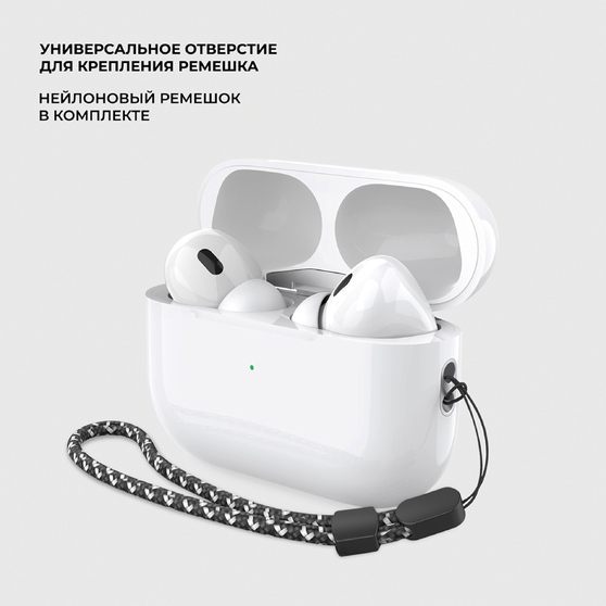 Беспроводные наушники с микрофоном Air Pro 2 ANC, TWS, BT 5.3, 300 мАч, ANC, QI-3