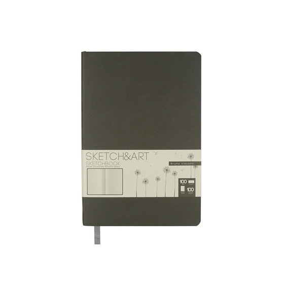 Скетчбук А5 «Sketch & Art» 100 г/м2, soft-touch-1