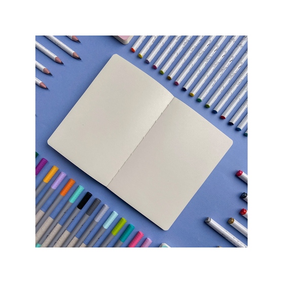 Скетчбук А5 «Sketch & Art» 100 г/м2, soft-touch-4
