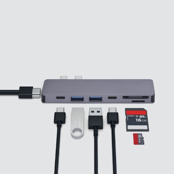 USB-C адаптер для MacBook 7-в-1-2