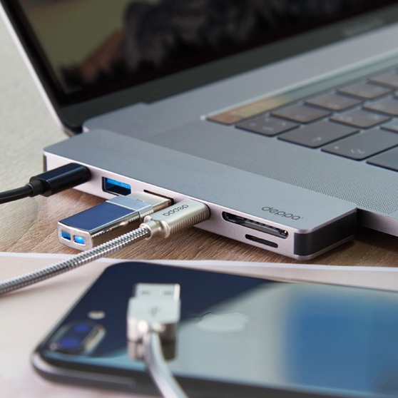 USB-C адаптер для MacBook 7-в-1-3