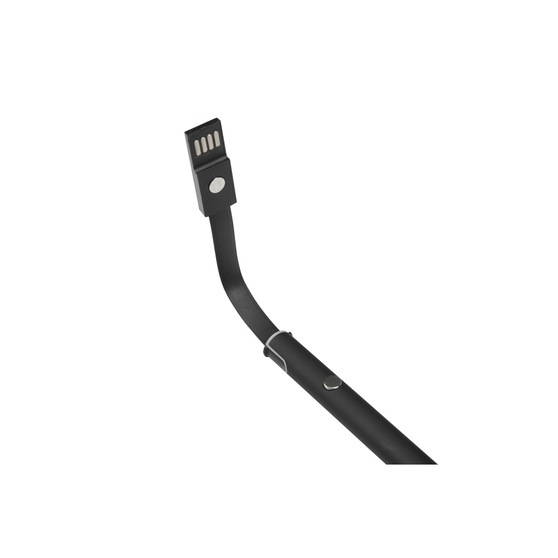 Ручка металлическая шариковая «Connect» с кабелем USB 2 в 1-3