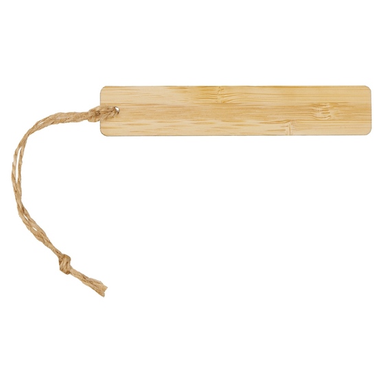 Закладка с линейкой из бамбука «Bookmark»-2